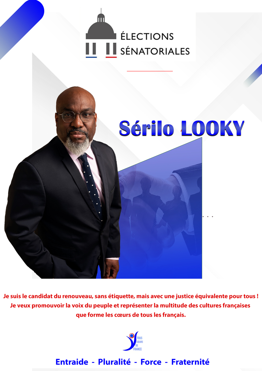Sérilo LOOKY, tête de liste pour les Sénatoriales 2026 en Gironde